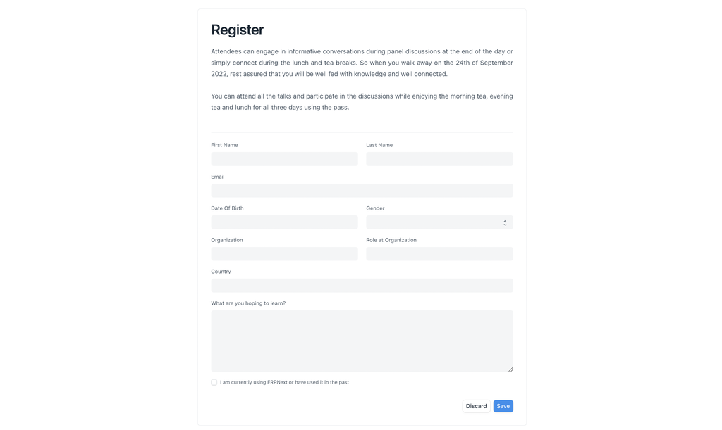 Web Form Layout