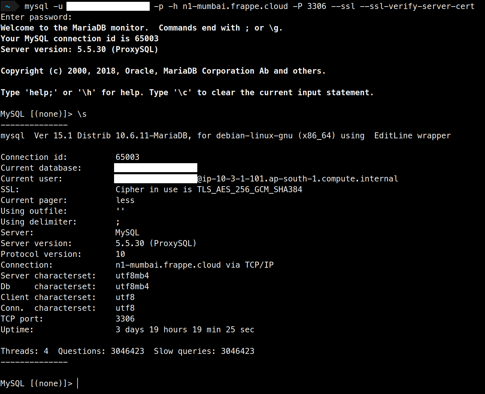 Database Access CLI